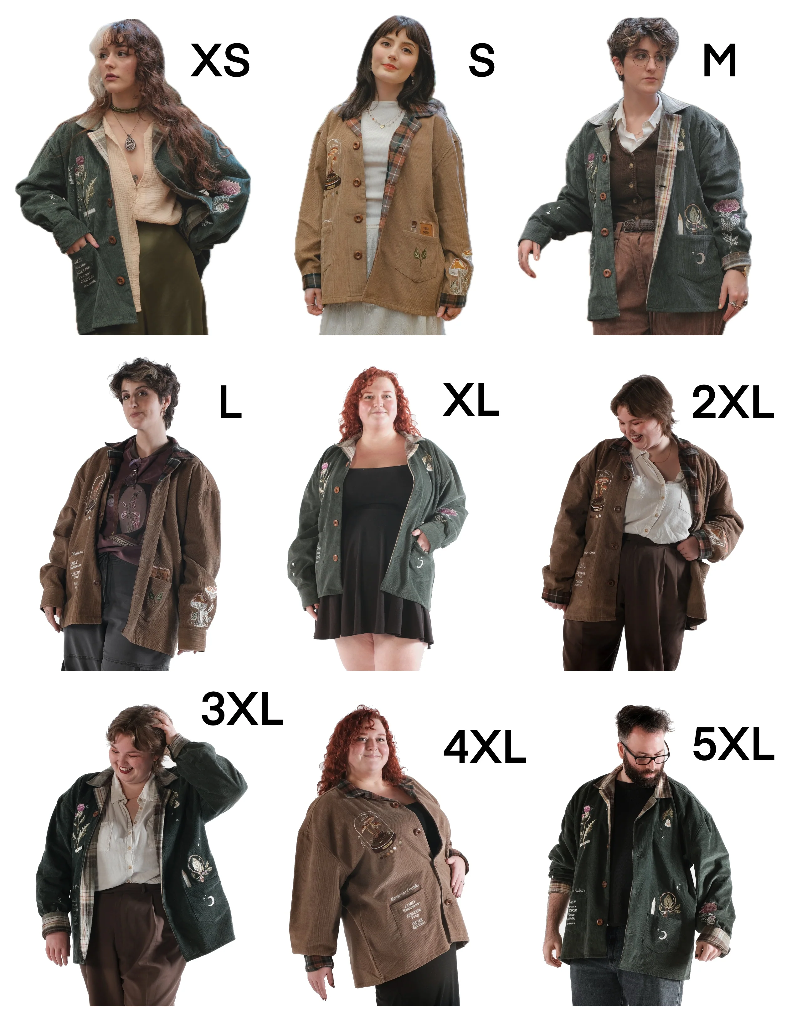 Fairy Ring Mushroom // The Botanist's Journal Jacket - Image 9
